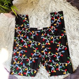Christmas Lights Leggings